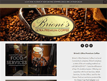 Tablet Screenshot of brionis.com